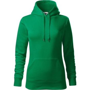 MALFINI Malfini cape 414 / Дамска пелерина с качулка - средно зелена m (4141614)
