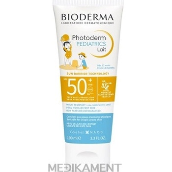 BIODERMA Photoderm pediatrics opaľovacie mlieko SPF50+ 100 ml