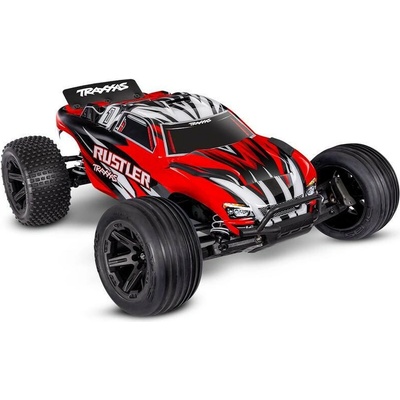 Traxxas Rustler HD RTR červený AS_TRA37254-8-REDX 1:10