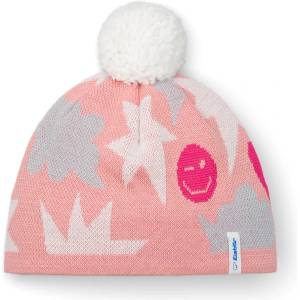 Eisbär Детска зимна шапка (beanie) Eisbär Kid's Talesia Pompon Mütze Beanie - Strawberry / White / Fjord / Pitti Pink - размер 55 cm (904-6941-0311)