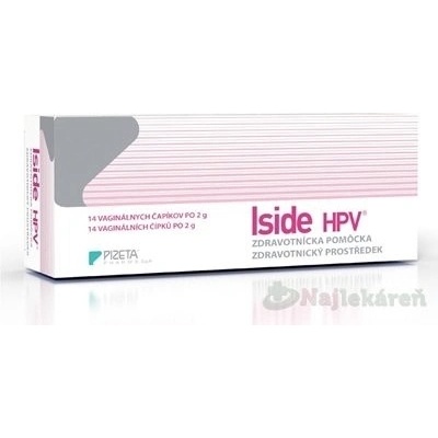 Iside Hpv vaginálne čapíky 14 x 2 g