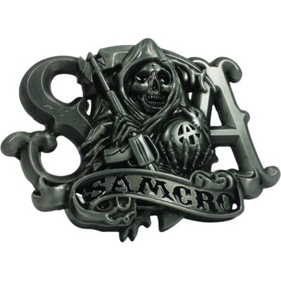 Punk Skull Přezka na opasek