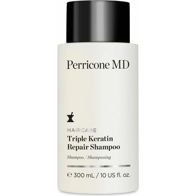 Perricone MD HAIRCARE Triple Keratin posilňujúci šampón pre suché a slabé vlasy 300 ml