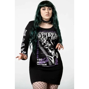 KILLSTAR дамска рокля KILLSTAR - Dream Slash - Черен - KSRA004628