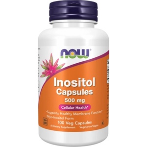 NOW Inositol 500 mg [100 капсули]
