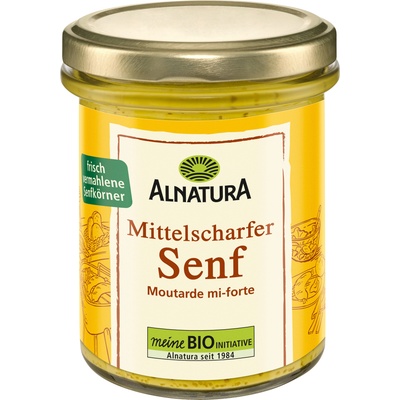 Alnatura Био средно люта горчица - 200 г
