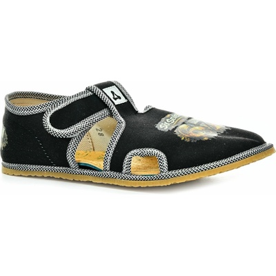 Antal shoes Antal Rascal Six-Seven Black Barefoot papuče