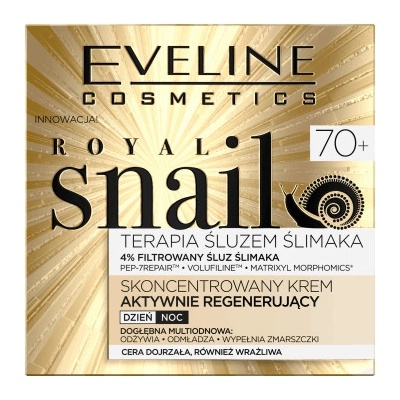 Eveline Cosmetics Royal snail Pleťový krém 70+ aktivní regenerace 50 ml