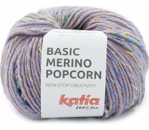 Katia Basic Merino Popcorn Farba: 201
