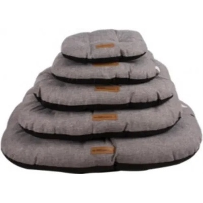 M-PETS OLERON Cushion - Овален дюшек, сиво, размер M - 48 x 32 x 12 cm - 10302899
