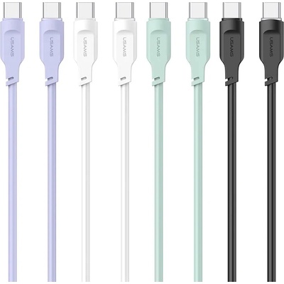 USAMS Кабел USAMS US-SJ567 Type-C PD100W 1.2 метра / лилав (US-SJ567)