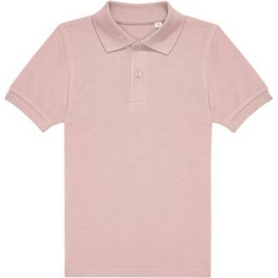 B&C polo triko PK001 Blush Pink