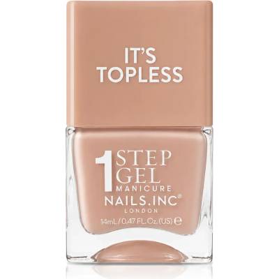 Nails Inc. Nails Inc. It’s Topless 1 Step Gel Nail Polish 14 ml нюанс Renee