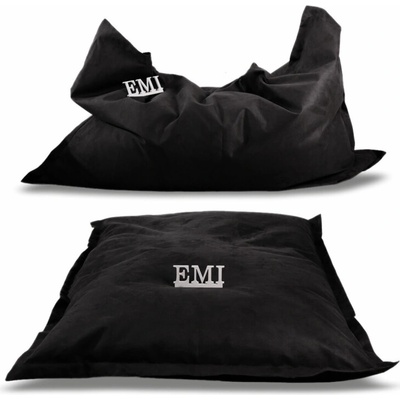 EMI vankúš čierny semišový
