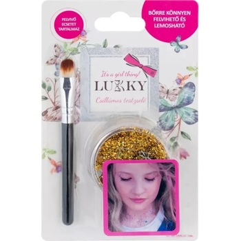 Lukky Лукки: Гел за тяло с брокат - златист (t11928)