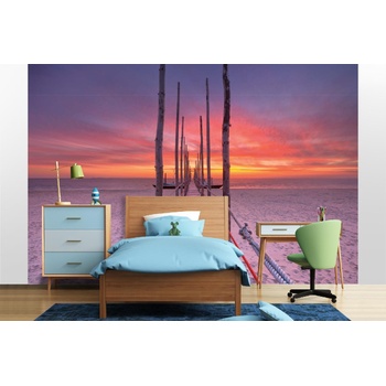 DIMEX ART s. r. o Самозалепваща се флизелинова фототапета великолепен изгрев 375 x 250 см