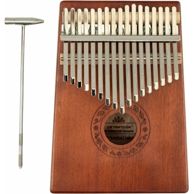 Pasadena 17-Tone Kalimba Brown