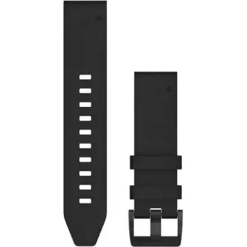 Image 1 of Garmin QuickFit® 22 черна кожена каишка 010-12740-01 (010-12740-01)