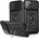 GKK Калъф със Стойка-Пръстен за iPhone 13 Pro, Kickstand Camera Case, Черен (5901011281682)