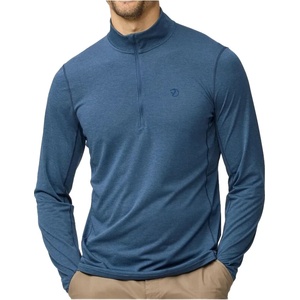 Fjällräven Мъжки поларен пуловер Fjällräven Abisko Day Hike Half Zip Fleece jumper - Indigo Blue (005-7072-0211)