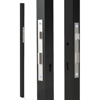 Profil 60x40x2mm H-1500mm se zámkem ZM90/50H, levý