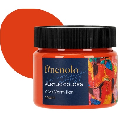 Finenolo Deli barvy akrylové 100 ml bílá EC17-WH – Zboží Dáma
