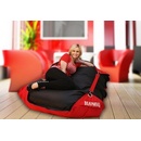 BeanBag 189x140 duo scarlet rose black