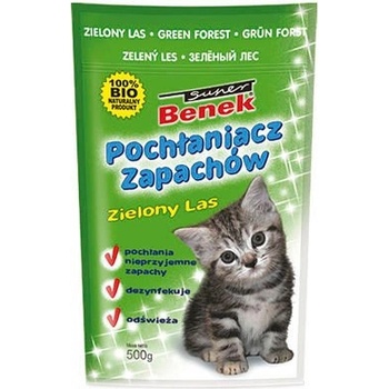 Super Benek Super benek Абсорбатор на миризми Зелена гора 450 г