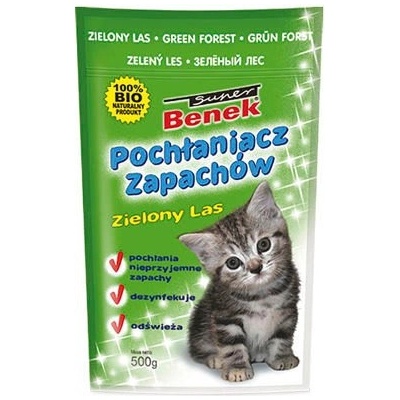 Super Benek Super benek Абсорбатор на миризми Зелена гора 450 г