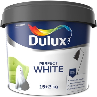 Dulux Perfect White 15 + 2 kg biela