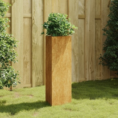 vidaXL truhlík 30 x 26 x 75 cm cortenová ocel