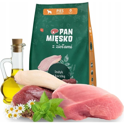 Pan Mięsko s bylinkami Morčacie mäso s kačacími chrumkami M 3 kg