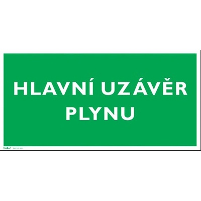 Tabulka – Hlavní uzávěr plynu 15.CT14