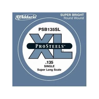 D'Addario PSB135SL Еденична струна за бас китара