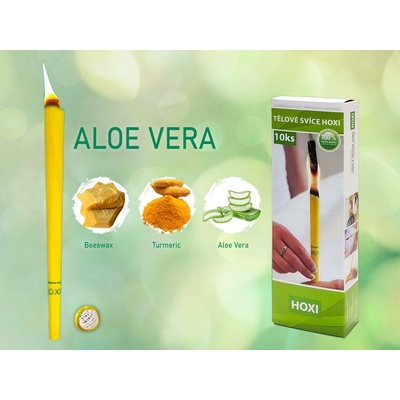 Hoxi Tělové svíčky aloe vera – Zboží Dáma