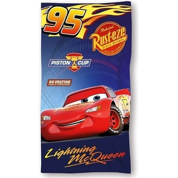 MLC Bavlnená plážová osuška Autá Blesk McQueen 70 x 140 cm
