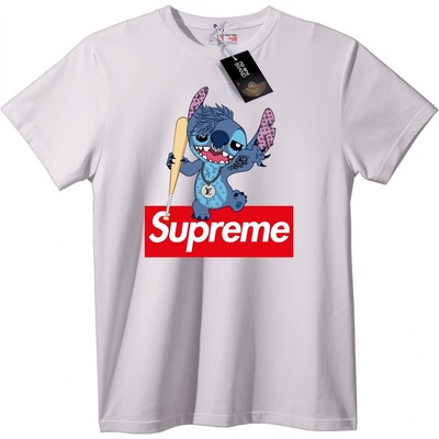 NOONEBRAND Тениска Стич Supreme стрийтуер - M, Black