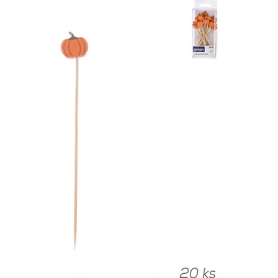 Napichovadlá Halloween tekvica 20 ks
