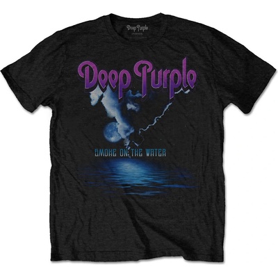 Deep Purple tričko Smoke On The Water čierne