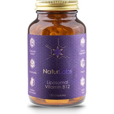 NaturLabs Vitamín B12 v lipozomální formě 120 kapslí