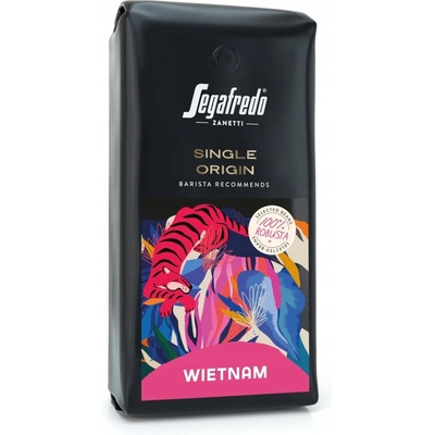 Segafredo Single Origin Wietnam 100% Robusta zrnková 1 kg