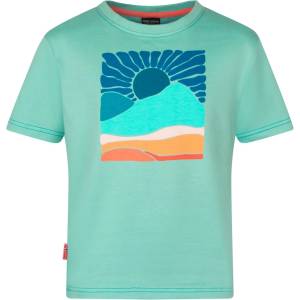 TROLLKIDS Детска тениска Trollkids Girl's Falketind T T-shirt - Aqua Haze - размер 98 (EU) (704-5818-0111)