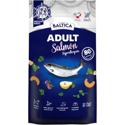Baltica Excellent Adult Hypoallergenic M Salmon 3 kg