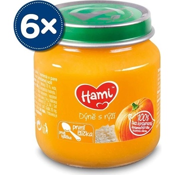 Hami První lžička Dýně s rýží 6 x 125 g