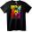 NOONEBRAND Тениска Pac-Man Черепи - XL, Black