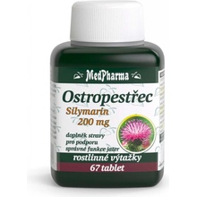 MedPharma Ostropestřec Silymarin 200 mg 67 tablet