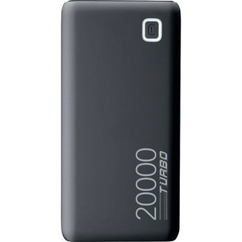 Cellularline Външна батерия Cellularline Power Bank Essence Turbo 20000, Цвят Черен (PBESSENCEPD20000D)