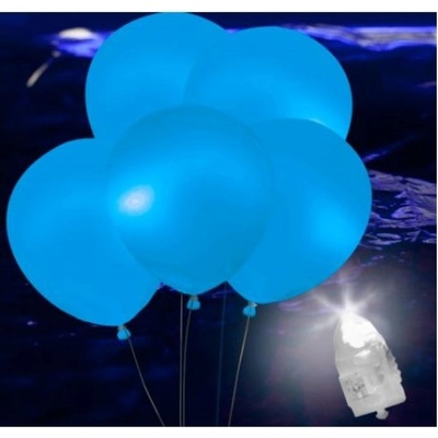 LED BALÓNKY latexové modré