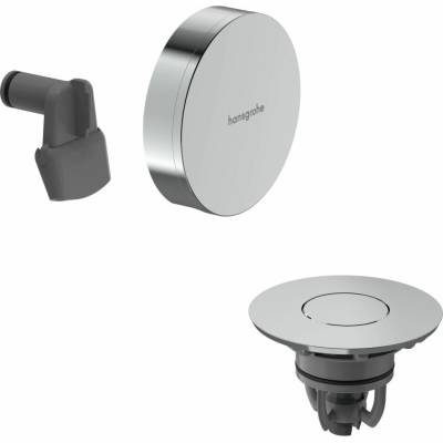 Hansgrohe Exafill Vonkajšie kryty vaňového sifónu, chróm 58131000