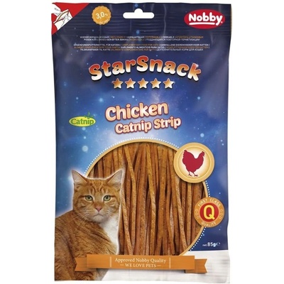 NOBBY Chicken Catnip Strip 85 g